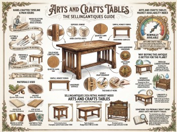 Arts And Crafts Tables Guide Infographic