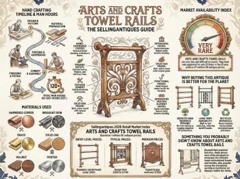 Arts And Crafts Towel Rails Guide Infographic