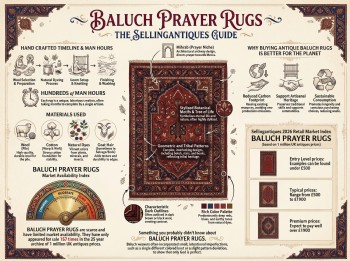 Baluch Prayer Rugs Guide Infographic