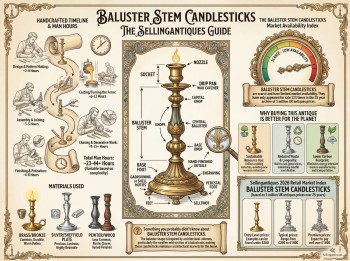 Baluster Stem Candlesticks Guide Infographic