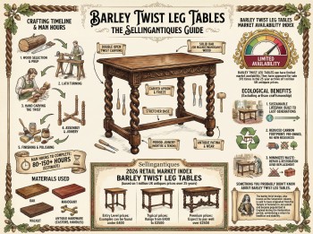 Barley Twist Leg Tables Guide Infographic