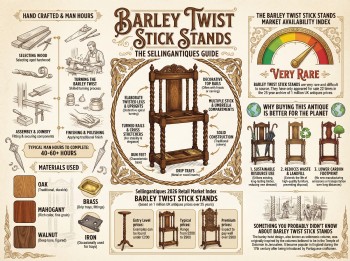 Barley Twist Stick Stands Guide Infographic