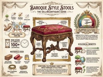 Baroque Style Stools Guide Infographic