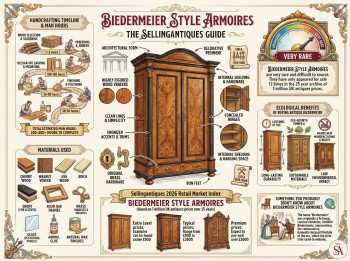 Biedermeier Style Armoires Guide Infographic