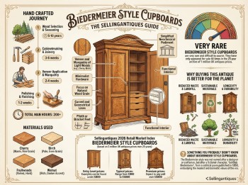 Biedermeier Style Cupboards Guide Infographic
