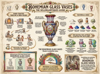 Bohemian Glass Vases Guide Infographic