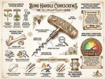 Bone Handle Corkscrews Guide Infographic