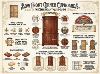 Bow Front Corner Cupboards Guide Infographic