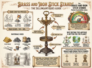 Brass And Iron Stick Stands Guide Infographic