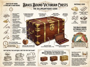 Brass Bound Victorian Chests Guide Infographic