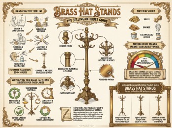 Brass Hat Stands Guide Infographic