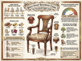 Brass Inlaid Rosewood Chairs Guide Infographic