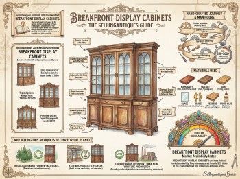 Breakfront Display Cabinets Guide Infographic