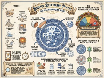 Bristol Delftware Plates Guide Infographic