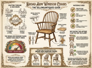 Broad Arm Windsor Chairs Guide Infographic