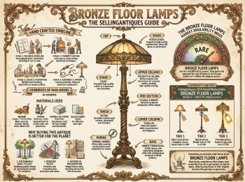 Bronze Floor Lamps Guide Infographic