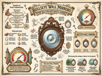 Bullseye Wall Mirrors Guide Infographic