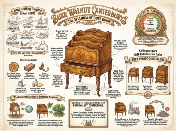 Burr Walnut Canterburys Guide Infographic