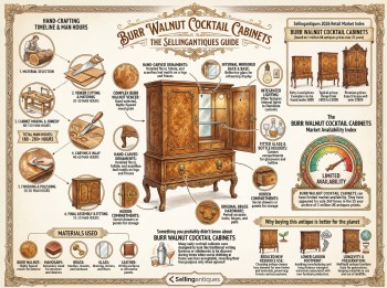 Burr Walnut Cocktail Cabinets Guide Infographic