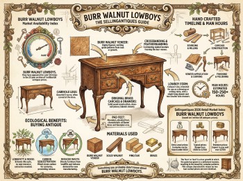 Burr Walnut Lowboys Guide Infographic