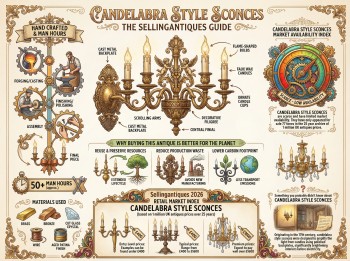 Candelabra Style Sconces Guide Infographic