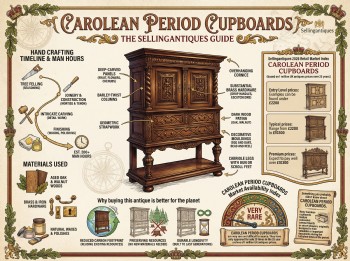 Carolean Period Cupboards Guide Infographic