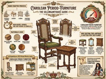 Carolean Period Furniture from 22 Shops