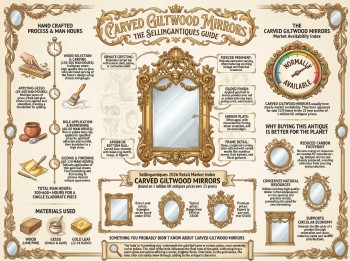 Carved Giltwood Mirrors Guide Infographic