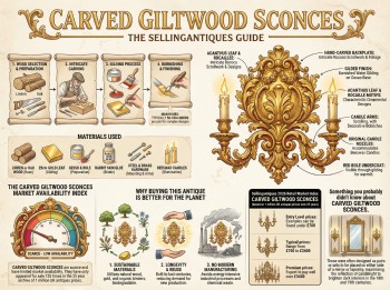 Carved Giltwood Sconces Guide Infographic