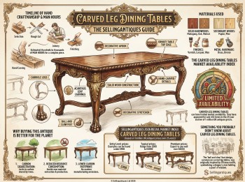 Carved Leg Dining Tables Guide Infographic