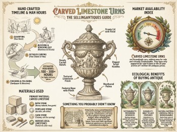 Carved Limestone Urns Guide Infographic
