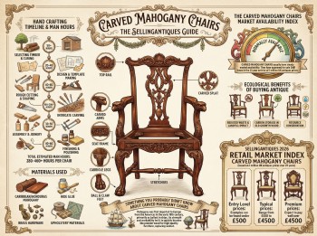 Carved Mahogany Chairs Guide Infographic