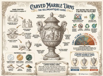 Carved Marble Urns Guide Infographic