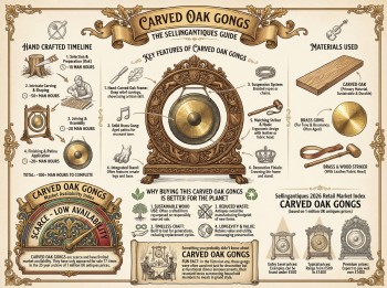 Carved Oak Gongs Guide Infographic