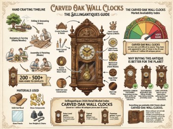 Carved Oak Wall Clocks Guide Infographic