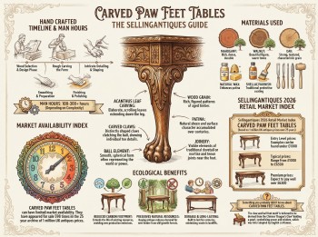 Carved Paw Feet Tables Guide Infographic