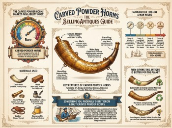 Carved Powder Horns Guide Infographic