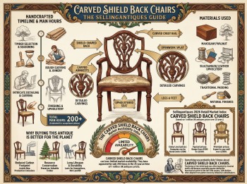 Carved Shield Back Chairs Guide Infographic
