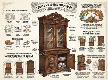 Carved Victorian Cupboards Guide Infographic