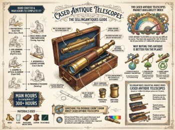 Cased Antique Telescopes Guide Infographic