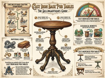 Cast Iron Base Pub Tables Guide Infographic