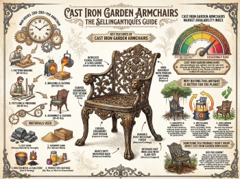 Cast Iron Garden Armchairs Guide Infographic