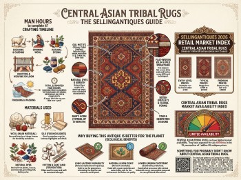Central Asian Tribal Rugs from 1 Shops