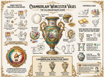 Chamberlain Worcester Vases Guide Infographic