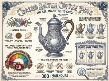 Chased Silver Coffee Pots Guide Infographic