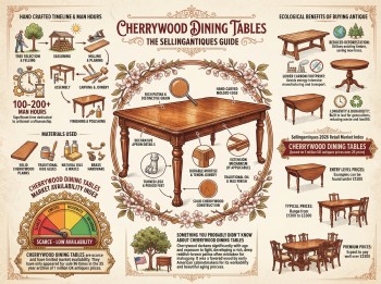Cherrywood Dining Tables Guide Infographic