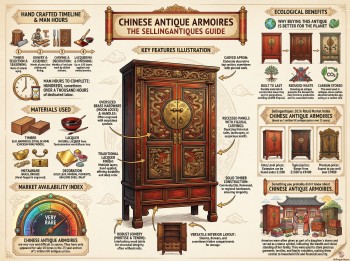 Chinese Antique Armoires Guide Infographic