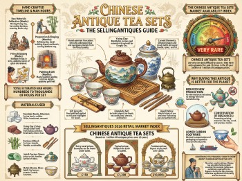 Chinese Antique Tea Sets Guide Infographic
