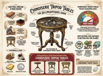 Chinoiserie Tripod Tables Guide Infographic