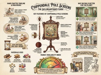 Chippendale Pole Screens Guide Infographic